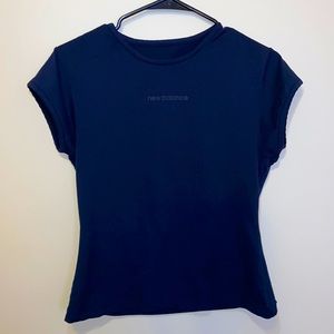 New balance dark navy blue t-shirt